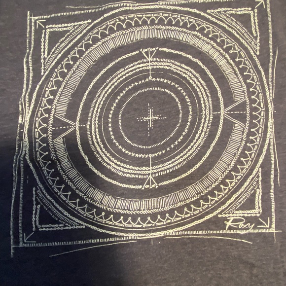 Roxy gray tank top- Large - Picture 3 of 5